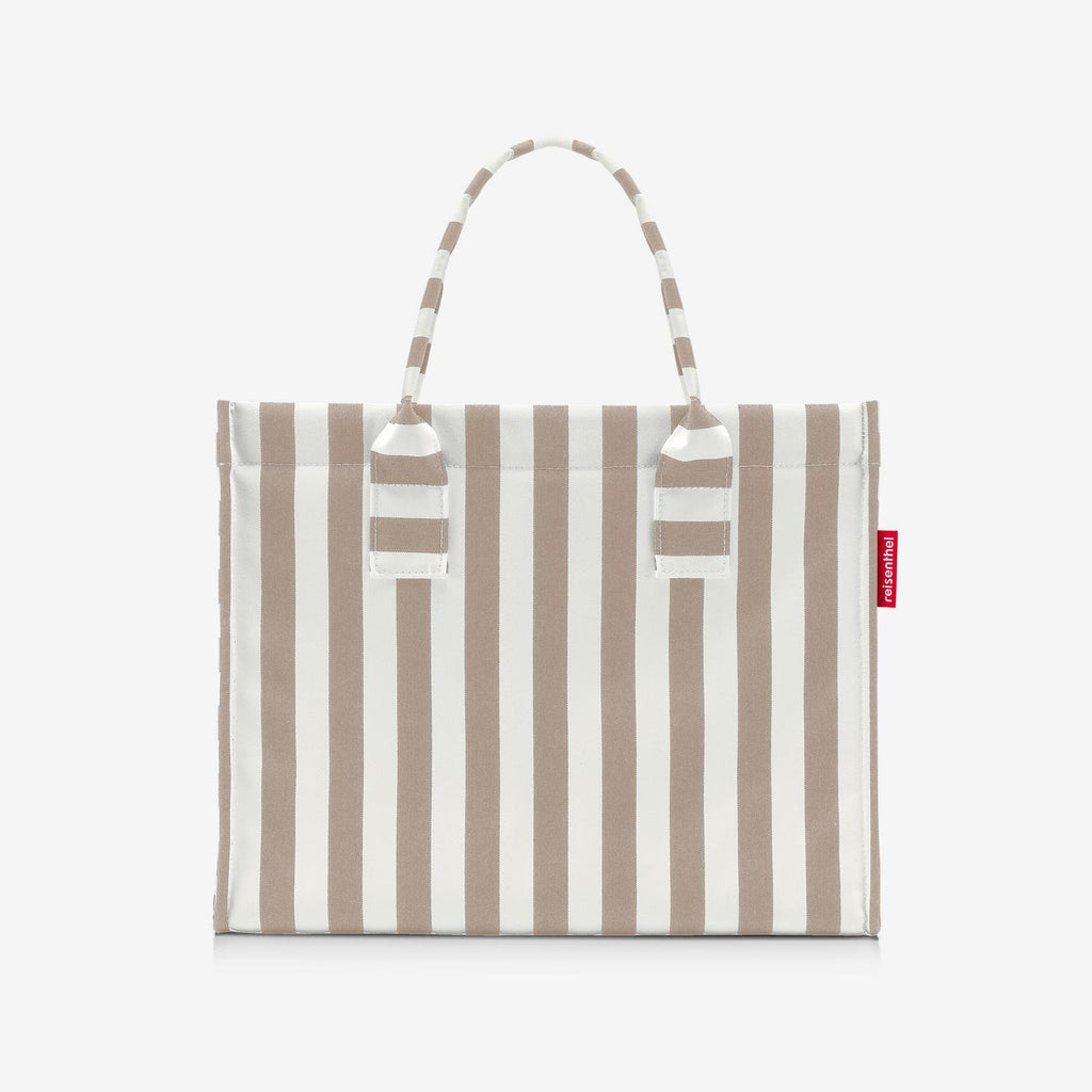 Reisenthel daily shopper summerstripes coffee – DN6056