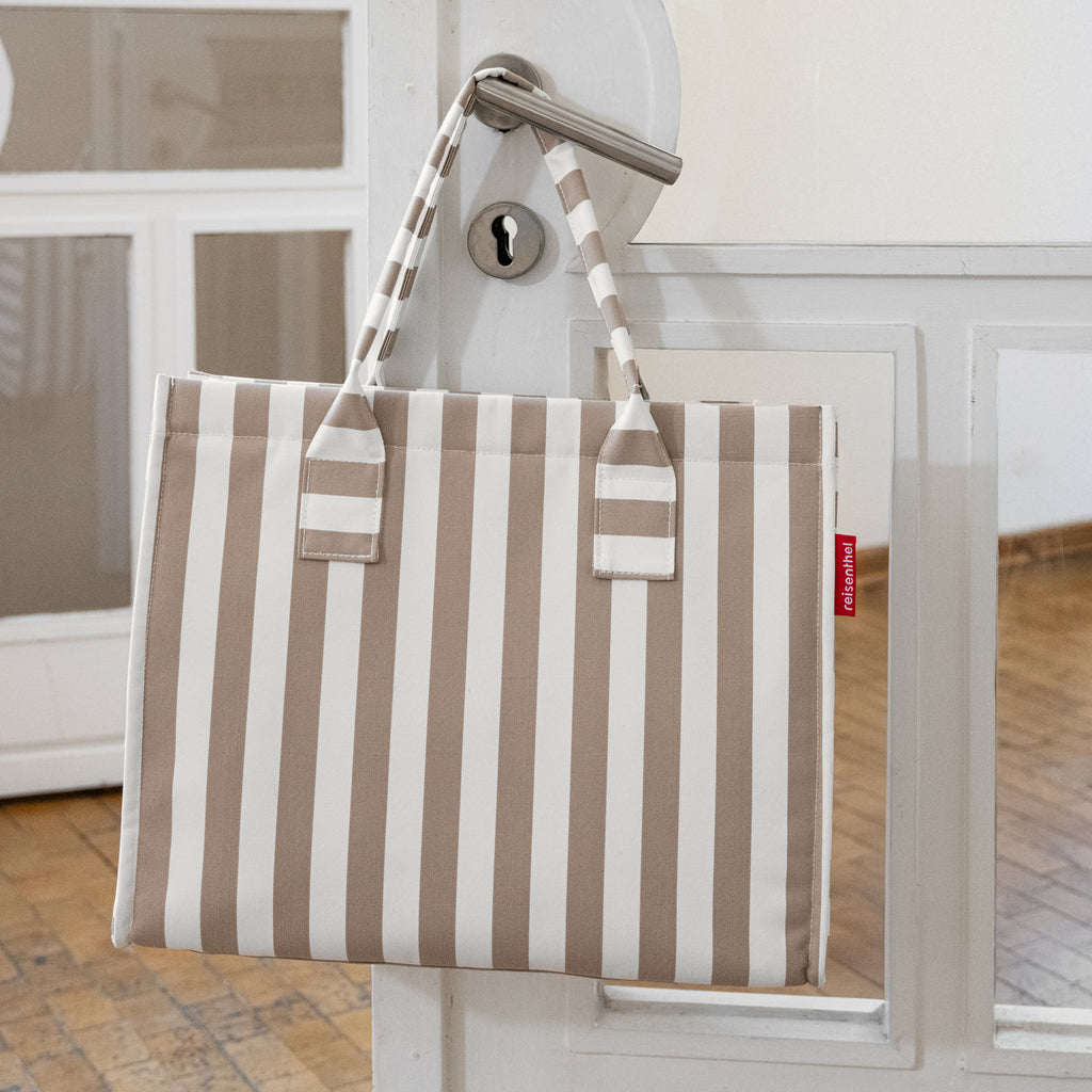 Reisenthel daily shopper summerstripes coffee – DN6056 (3)