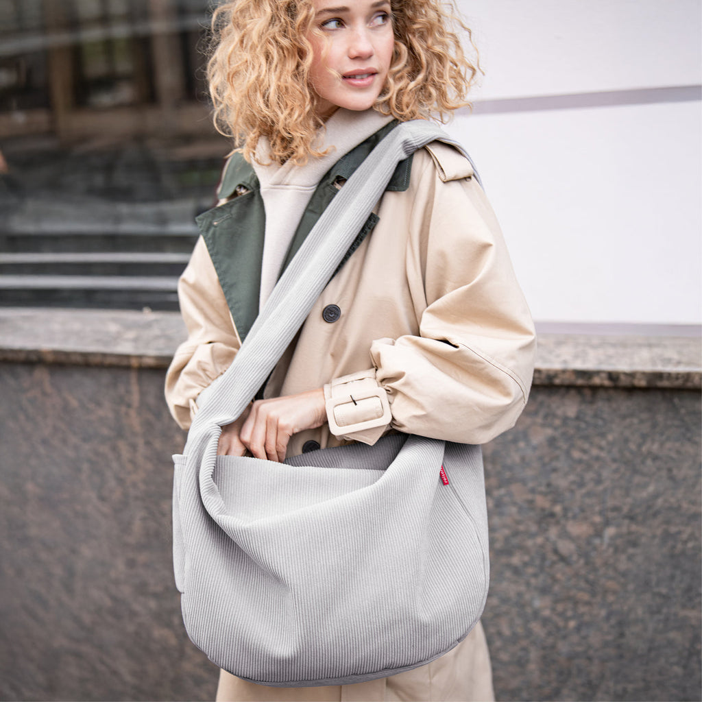 Reisenthel moonbag cord grey – GO7084 (2)